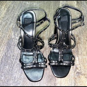 White House black market- Black sandals